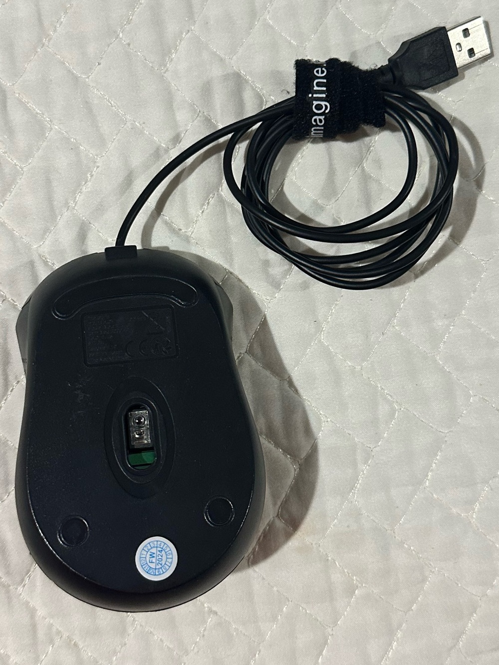 Black Computer Mouse - Picture 2 of 2